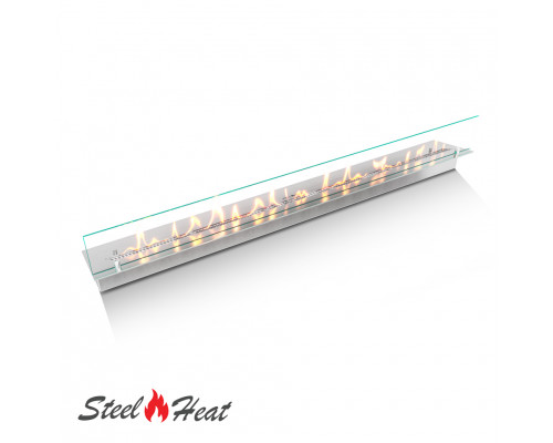 Топливный блок SteelHeat LINE GLASS 1200